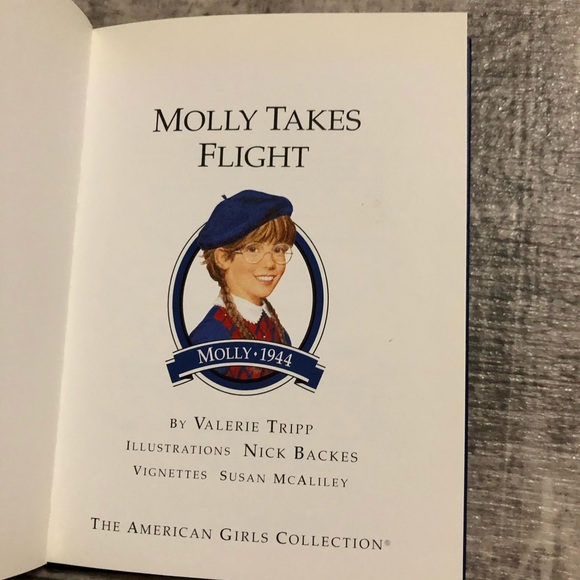 American Girl Short Stories Molly Takes Flight Book Vintage Pleasant Co. - Picture 5 of 16